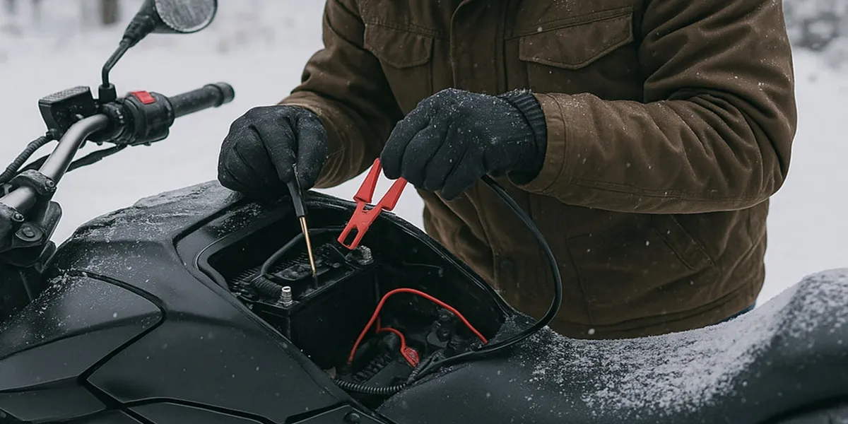 رانندگی در فصل سرد با موتورسیکلت