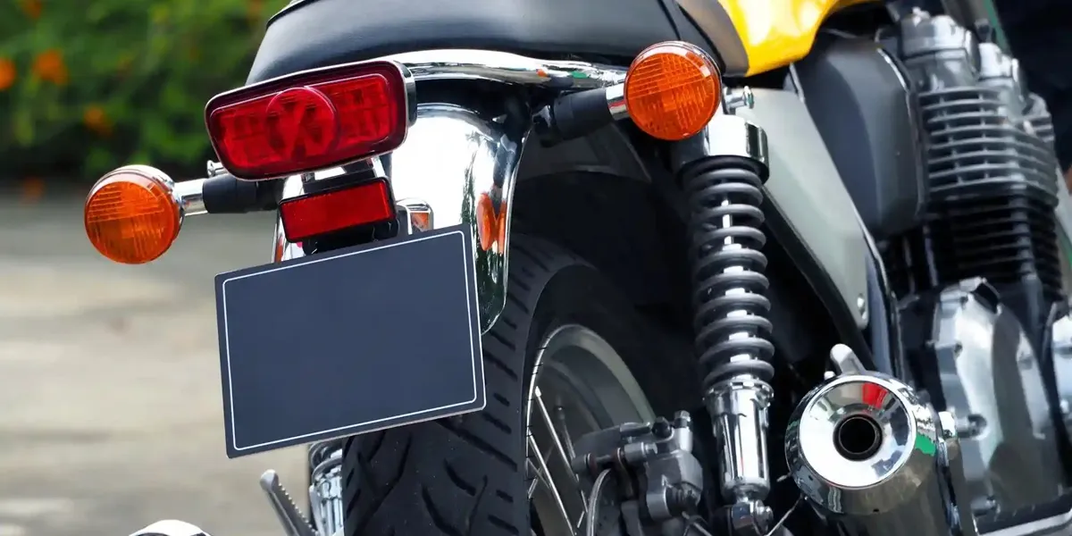 چگونگی تعویض پلاک موتورسیکلت