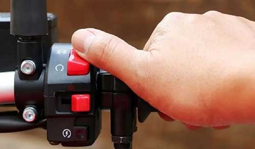 روشن نشدن موتورسیکلت