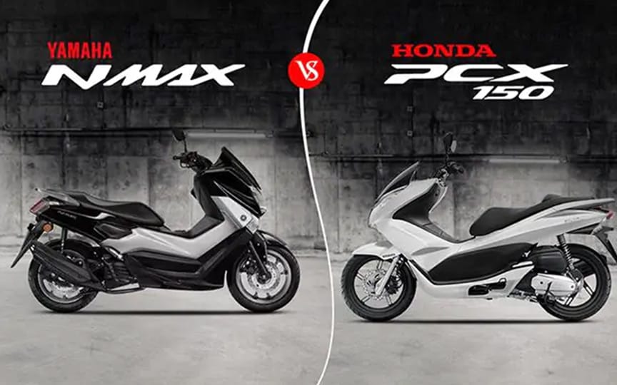 مقایسه هوندا PCX و یاماها NMAX