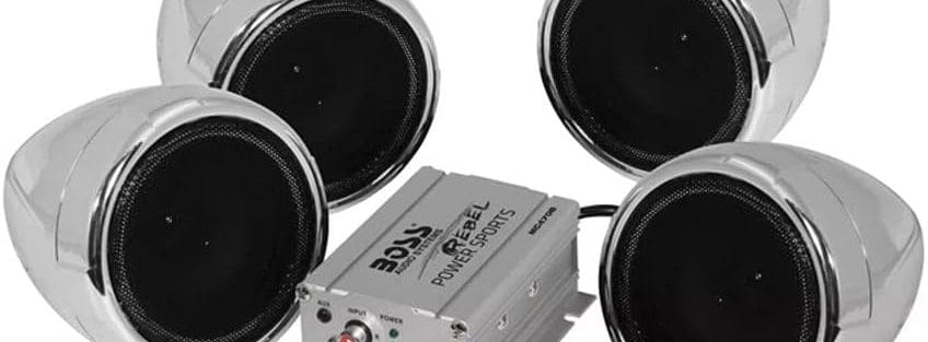 سیستم پخش صوت موتور سیکلت