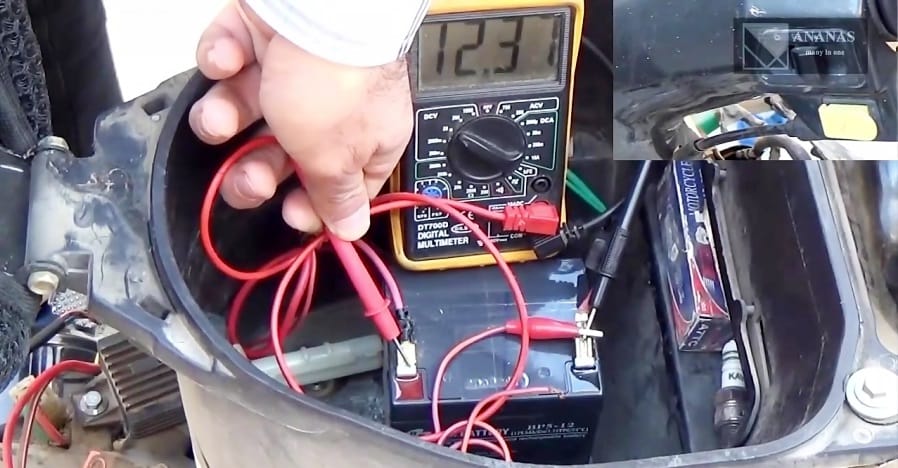 عیب یابی برق موتور سیکلت هوندا